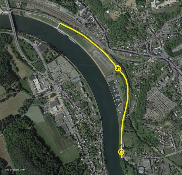 RAVeL 1 Est (Part 1) Namur - Huy (Pont Père-Pire) - Eurovelo 3 - EV3 - Itinéraire n°6 - La Meuse à vélo 4258efa9-1db4-42b0-ade9-1b005343ef4c